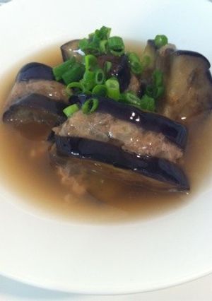 茄子のはさみ熱々餡かけ☆-レシピのメイン写真