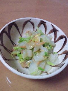 超簡単☆白菜のなめたけ和え-レシピのメイン写真