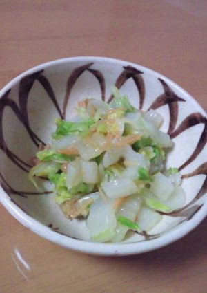 超簡単☆白菜のなめたけ和え-レシピのメイン写真