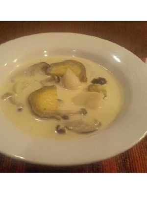 にんにくとさつまいものあったか豆乳スープ-レシピのメイン写真