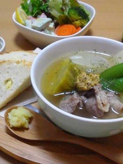 さつまいもと豚薄切り肉のあったかポトフ-レシピのメイン写真