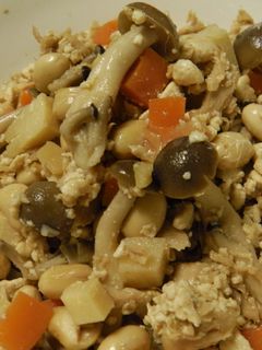 ツナ缶で炒り豆腐-レシピのメイン写真