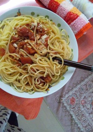 簡単トマトパスタ★-レシピのメイン写真
