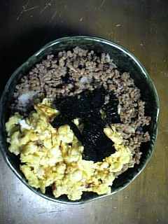 鳥そぼろ丼-レシピのメイン写真