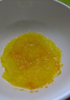 離乳食初期＊さつまいものみかん煮-レシピのメイン写真
