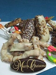 クリスマスにごまペーストとチョコのお菓子-レシピのメイン写真
