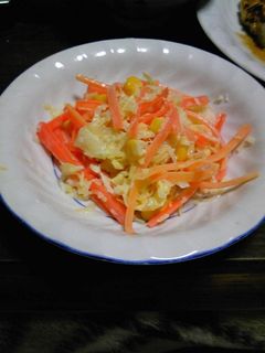 ニンジンとキャベツとコーンのサラダ-レシピのメイン写真