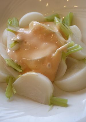 かぶのホットサラダ♡　オーロラソース♪-レシピのメイン写真