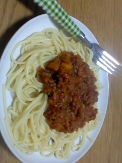 ミートソーススパゲッティ-レシピのメイン写真