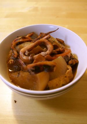 大根とイカとがんもの煮物☆-レシピのメイン写真