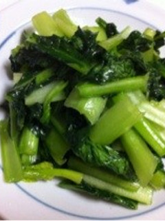 おいしい生野菜♡小松菜のナムル-レシピのメイン写真