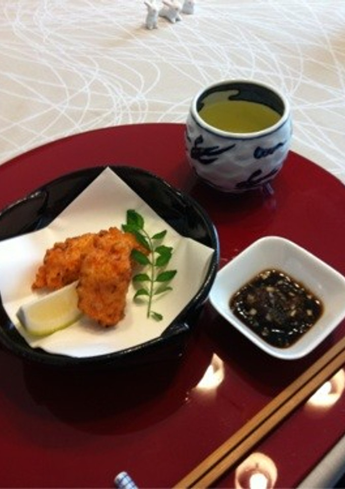 えびの揚げしんじょ☆ちり酢添え-レシピのメイン写真