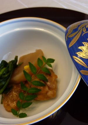 鶏肉とかぶの炊き合わせ-レシピのメイン写真