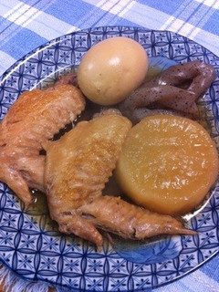 手羽先のおでん風煮込み~(o^^o)-レシピのメイン写真