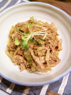 豚肉ととろとろ野菜のりんごみぞれ煮-レシピのメイン写真