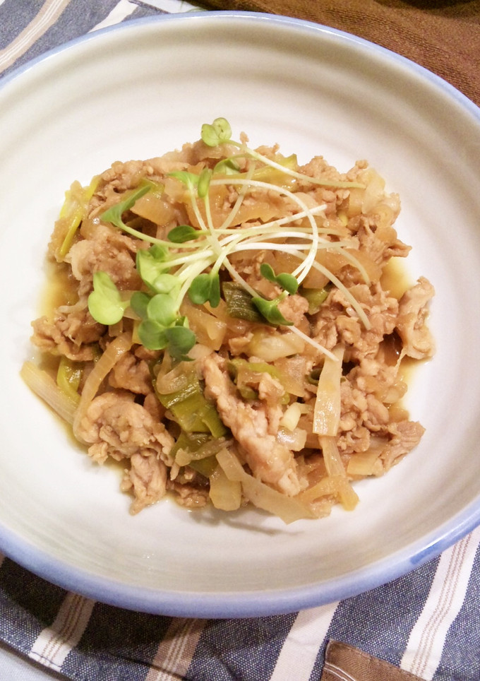 豚肉ととろとろ野菜のりんごみぞれ煮-レシピのメイン写真