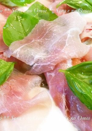 フライパンde餅ピザ①☆イタリアン-レシピのメイン写真