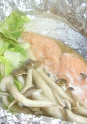 鮭のバターホイル焼き☆-レシピのメイン写真