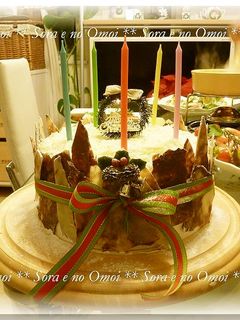 濃厚チョコケーキ☆クリスマス-レシピのメイン写真