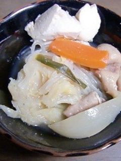 しょうがたっぷり♬温まるもつ鍋-レシピのメイン写真