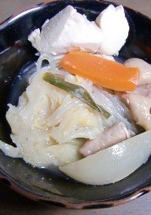 しょうがたっぷり♬温まるもつ鍋-レシピのメイン写真