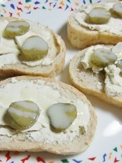 練乳でコーティング、クリームチーズサンド-レシピのメイン写真