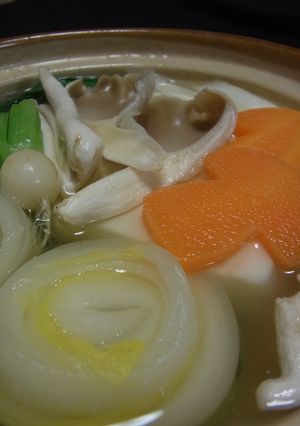 簡単湯豆腐　キノコたっぷり-レシピのメイン写真