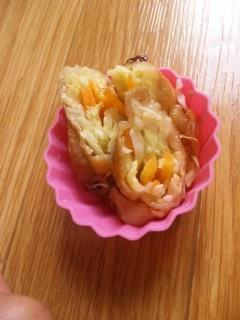 お弁当に☆カワイイしょうが焼き巻き♪-レシピのメイン写真