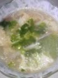 中華風卵スープ-レシピのメイン写真