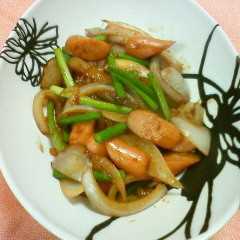 รูปของ 焼肉ダレで✧ニンニクの芽の炒め物