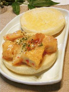 *鶏の唐揚げdeスイチリマヨトースト*-レシピのメイン写真
