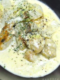 牡蠣と白菜のクリーム煮-レシピのメイン写真