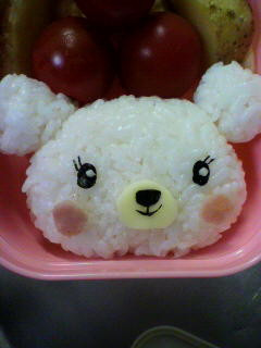 キャラ弁*しろくまちゃん-レシピのメイン写真