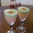 クリスマスカラーのサーモンムース
