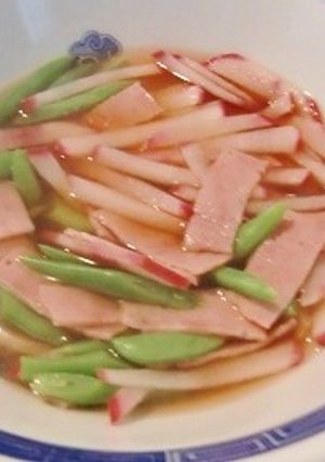 赤アブ・いんげんのベーコンコンソメ風味-レシピのメイン写真