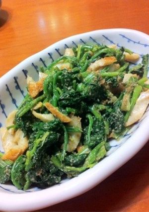 ほうれん草とちくわのごま和え♡-レシピのメイン写真