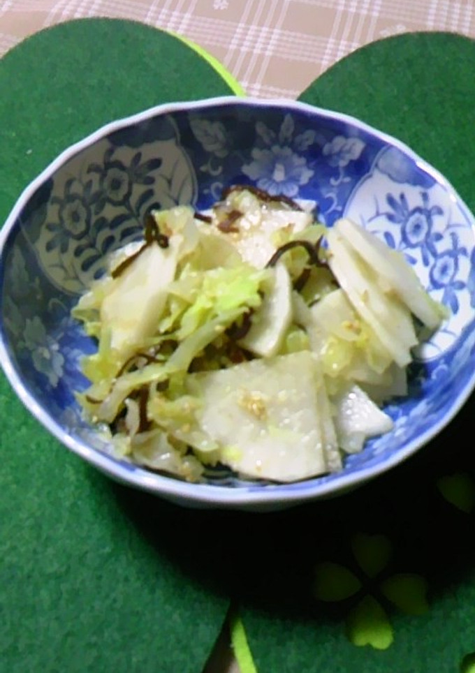 大根とキャベツの和え物-レシピのメイン写真