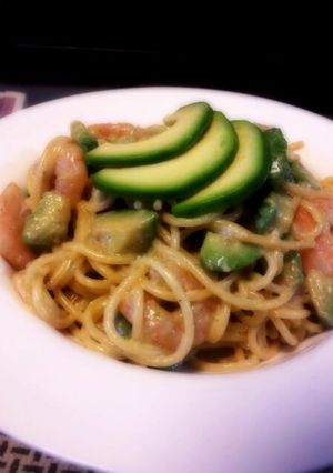 ☆エビとアボカドの和風クリームパスタ☆-レシピのメイン写真