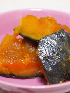 超簡単☆レンジで冷凍かぼちゃの煮物-レシピのメイン写真