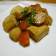 揚げ里芋のこってり煮物
