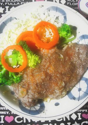 お安い肉をおいしく！20分ウマステーキｗ-レシピのメイン写真
