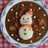 クリスマスに♪雪だるまサンタのデコカレー