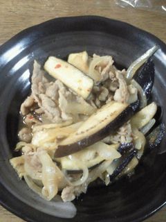 なすと豚肉のめんつゆ炒め-レシピのメイン写真