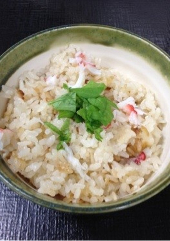 プロ直伝！超簡単 ズワイ蟹の炊き込み御飯-レシピのメイン写真