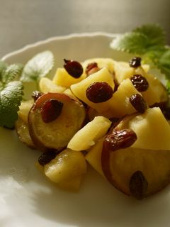 レンジで♪ りんごとさつまいもの重ね煮 -レシピのメイン写真