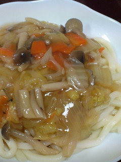 野菜あんかけうどん-レシピのメイン写真