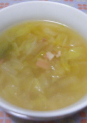 たっぷり野菜♫白菜とベーコンのスープ-レシピのメイン写真
