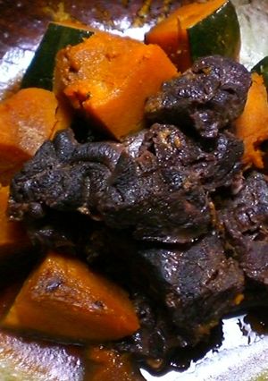 牛肉と南瓜の五香粉煮-レシピのメイン写真