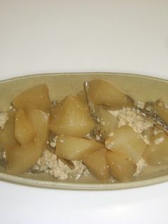 素朴!煮干し入り☆大根と豆腐の煮物-レシピのメイン写真