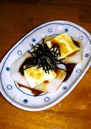 正月はレンジで✤簡単つきたて風チーズ餅-レシピのメイン写真
